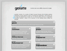Tablet Screenshot of geolatte.org